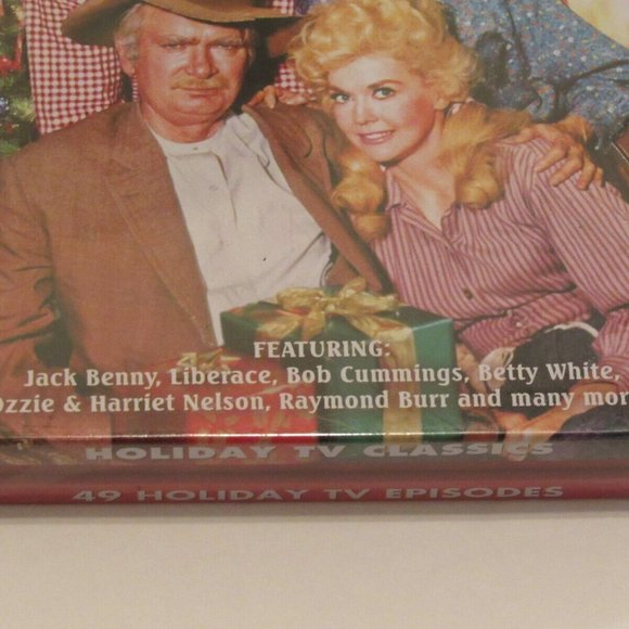 Christmas Holiday TV Show Classics 4 DVDs 49 Episodes Virtual Fireplace Sealed - Picture 3 of 6